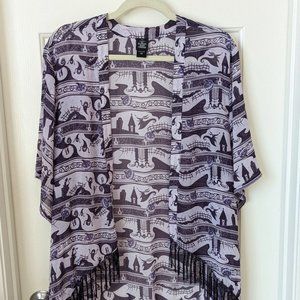 Nightmare Before Christmas Women's Purple Kimono